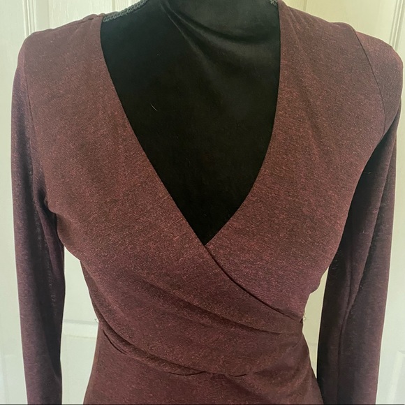 UO silence + noise pink burgundy dress NWT - Picture 6 of 13